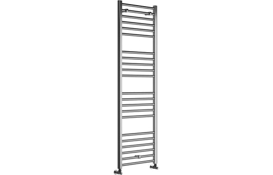 1600 x 500 Heated Towel Radiator Chrome Straight