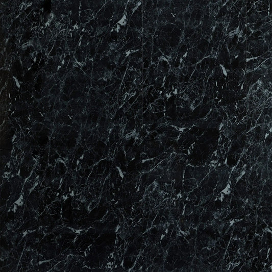 1M x 2.4M Black Marble PVC 10mm