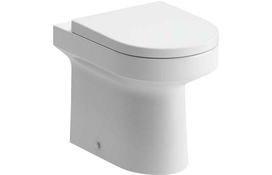 Rio Back To Wall Toilet Pan & Soft Close Seat