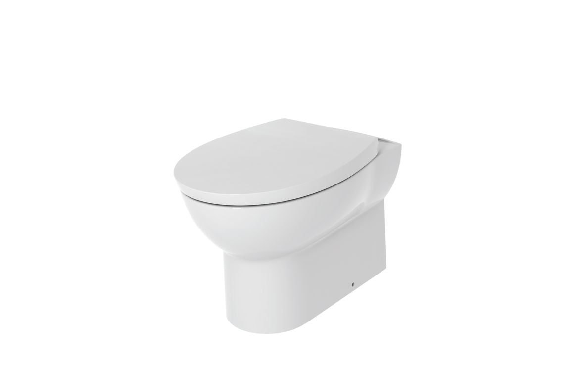 Star Back To Wall Toilet Pan & Soft Close Seat