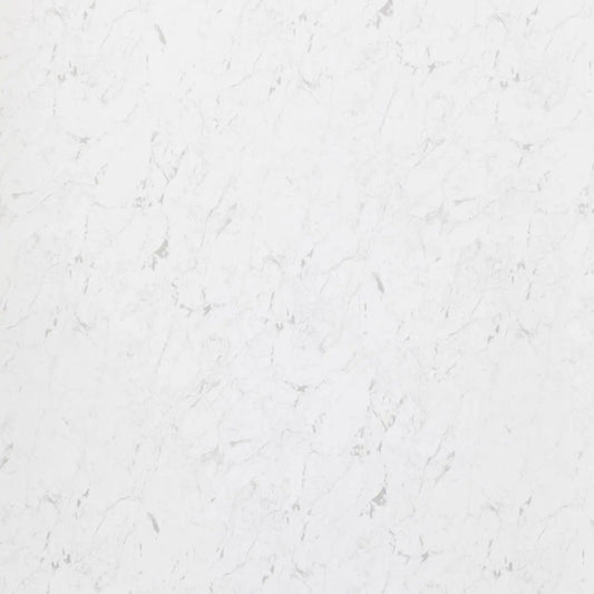 1M x 2.4M White Marble PVC 10mm